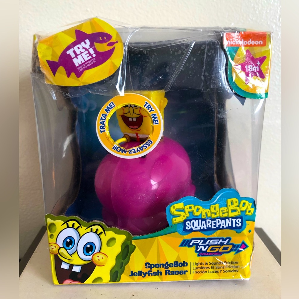 SpongeBob SquarePants PUSH ’N GO Jellyfish Racer
